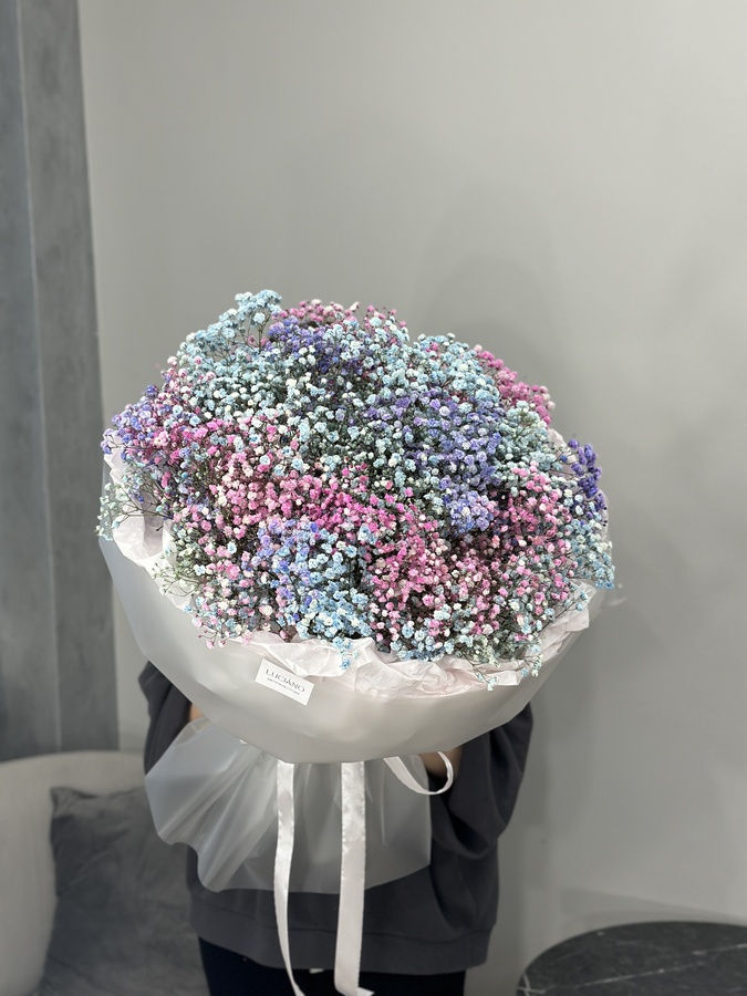 Моно букет из гипсофилы